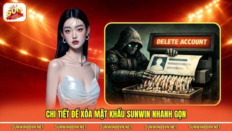 Chi tiết để xóa mật khẩu Sunwin nhanh gọn