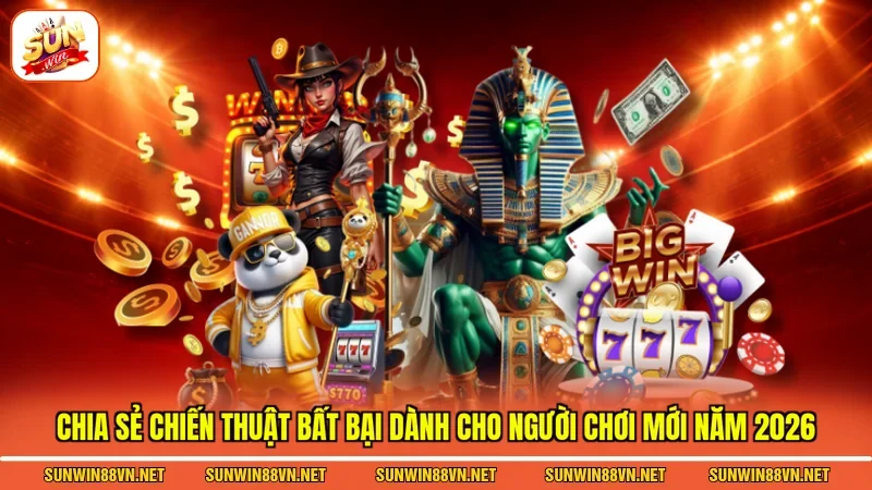 Chia sẻ chiến thuật bất bại dành cho người chơi mới năm 2026